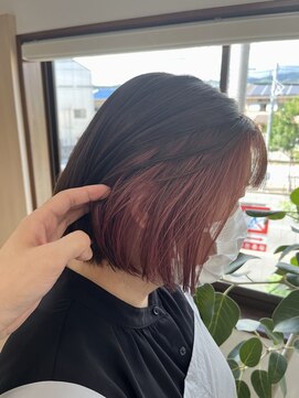 メロウ(mellow) インナーカラー×ピオニー