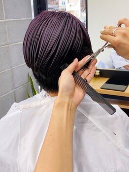 マリー(Marie)の写真/再現性＆伸びても綺麗が続き、毎日のオシャレがより楽しめる♪髪質や骨格を見極めたStyleをご提案◎