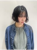ニュアンスゆるふわパーマ☆ミニボブ×パーマ