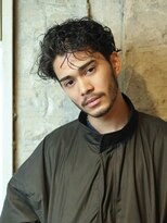 ザ ダグラスヘア 岐阜 忠節橋通り(The Douglas hair)&nbsp;【メンズパーマ】かき上げツイストスパイラル（2）