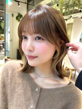 【ボブ】結べるボブ/イメチェン/外ハネボブ/美髪