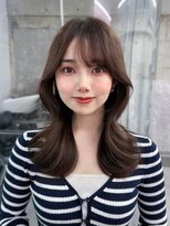 フィヴェント(Fivent) 美髪韓国レイヤーイメチェン夏ハイライトカラーくびれヘア