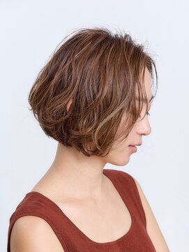 ミチオ ノザワ ヘアサロン ギンザ(Michio Nozawa HAIR SALON Ginza) 【那須久美子】ニュアンスパーマボブ