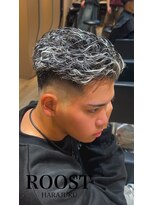 ルースト 原宿店(ROOST)&nbsp;極道パーマ/／ハイライト/ホワイトハイライト/渋谷/原宿