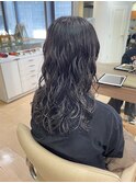 レイヤーパーマウェーブパーマコテ巻き風パーマ