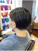 【門倉美帆】ツーブロック耳掛けショート