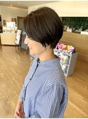 大人スタイル/ショートスタイル/丸みショート