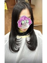 ヘアー アンアン(Hair AnAn)&nbsp;流行りの顔周りハイレイヤー