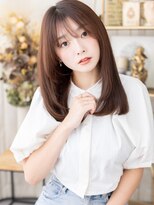 カバーヘア ブリス 志木南口駅前店(COVER HAIR bliss)&nbsp;ショコラブラウン/レイヤーカット/ストレートロング/艶髪/20代g