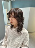 ハッシュパーマ/レイヤーパーマ/ウルフパーマくせ毛パーマ