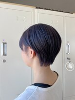 エムバランス(M.Valance)&nbsp;ラベンダーグレージュ耳かけショート