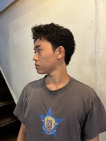 ビーバイエイトジェンツ(Bee by EIGHT GENTS)&nbsp;ニュアンスパーマ/ニュアンスウルフ/ダウンバング/心斎橋