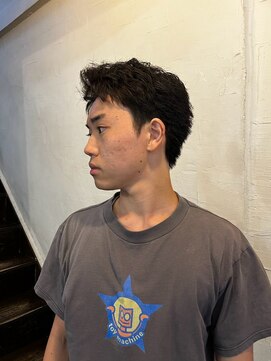 ビーバイエイトジェンツ(Bee by EIGHT GENTS) ニュアンスパーマ/ニュアンスウルフ/ダウンバング/心斎橋