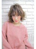 外国人風♪抜け感エアリーボブ