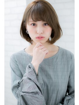 ローマ ギンザ(ROMA Ginza) 『ROMA』簡単スタイリング小顔切りっぱなしボブマッシュウルフ