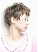 【THREEbyKEEP尾山台、木田】髪質改善ショートスタイル、
