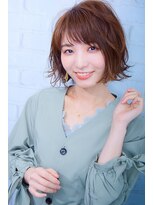 ラウンジ モリオ イケブクロ(Lounge MORIO Ikebukuro) 【morio池袋】今年流行大人かわいい小顔レイヤーボブ#