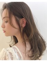 グッデイ ヘアー(GOOD DAY HAIR) 【GOOD DAY HAIR】《ミルクティーベージュ×セミディ》