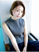 天神【BIRTH】耳かけミニマムボブ×似合わせカット