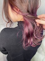 パレット 町田店(PALETTE)&nbsp;大人かわいい♪ピンクパープルのインナーカラー☆ 町田／町田駅