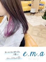 エマヘアデザイン(e.m.a Hair design)&nbsp;インナーバイオレット