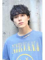 ブークル(boucle)&nbsp;マットな質感の無造作パーマウルフ