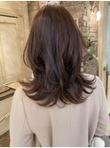 韓国風くびれヘア×AWココアブラウンカラー【Shelia町田】
