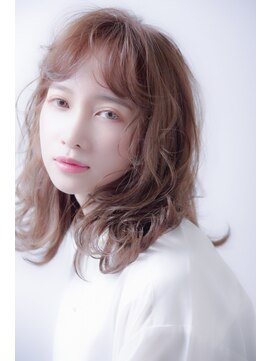 アラナ 薬院(alana) 20代30代くびれデジタルパーマ薄めバング小顔