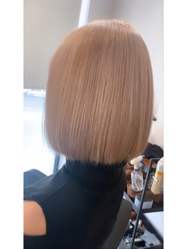 ラフ 難波店(LAFF) #黒髪#ボブルフ#ネビージュ#小顔#ワンレン