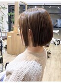 【sorriso haiｒ桜山】切りっぱなしワンレンボブインナーカラー