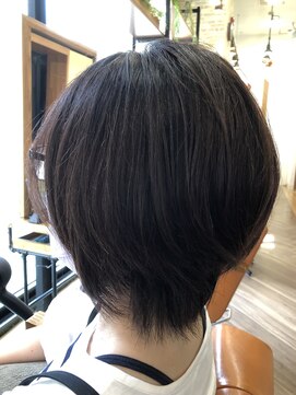 フレンズ 手稲店(friend's) 丸みのあるグラデーションボブ