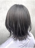 大人グレーアッシュウルフ　Forest Mirror新宿☆ A/W