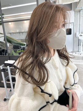 アンドスタイル(&style) 【大名店　江藤】ブリーチなしのダブルカラー　ブラウンベージュ