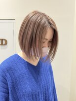 タミー 武蔵小杉(TAMMY)&nbsp;ピンクベージュ　ボブ　ハイトーン