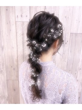 ヘアセット専門店 ナゴミ 渋谷店(nagomi) 編み下ろし