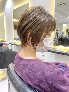 バンプ ギンザ(BUMP GINZA) くびれショート/マロンブラウン/大人ショートボブ／山口