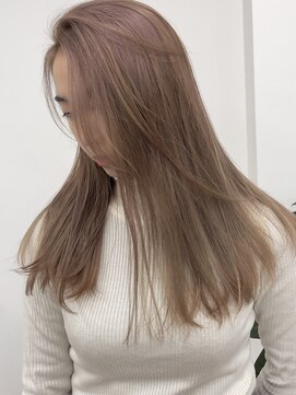 ピープスアンドスー 表参道 渋谷(Peeps&Suu.) ミルクティーベージュアッシュベージュブリーチ1回