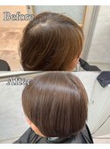 《魅せるグレイヘア》白髪ぼかしカラー