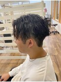 【山本智文】ツイストパーマパートスタイル