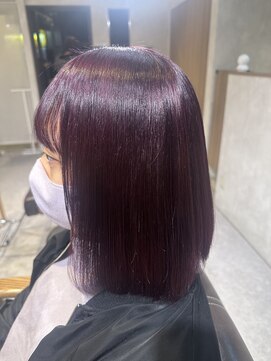 ベルプロッドバイアルター 千葉(bel. prod by aL-ter) 【bel.高野】イメチェン/似合わせカット/レッドブラウン/千葉