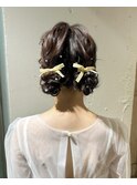 もこもこツインアレンジ