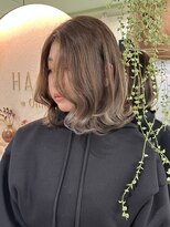 ハチ(HACHI)&nbsp;ブリーチなしで海外風に♪ベースに合わせてご提案します！