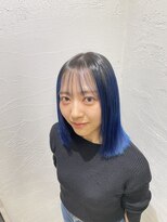アジールヘア 池袋東口店(agir hair)&nbsp;人気グラデーションカラーブルーレイヤーカット☆池袋東口店