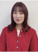 【Terve.】ブリーチなしピンクブラウン
