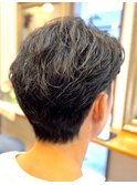 メンズショートヘア