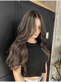 レイヤカット×コントラストハイライトカラー