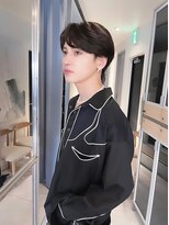 【田中杏実】ダウンパーマ×韓国風メンズマッシュウルフヘア