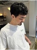 無造作ショートパーマ