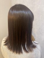 ウィスプ 赤羽店(wisp) 秋冬のサラ艶ストレート 大人綺麗な髪質改善ケアカラー#3