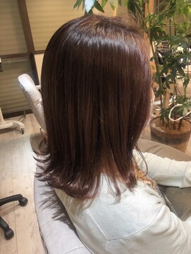 リブラン バイ ルッカ(Liburan by Lucca) 12月　外ハネ　ミディアムスタイル